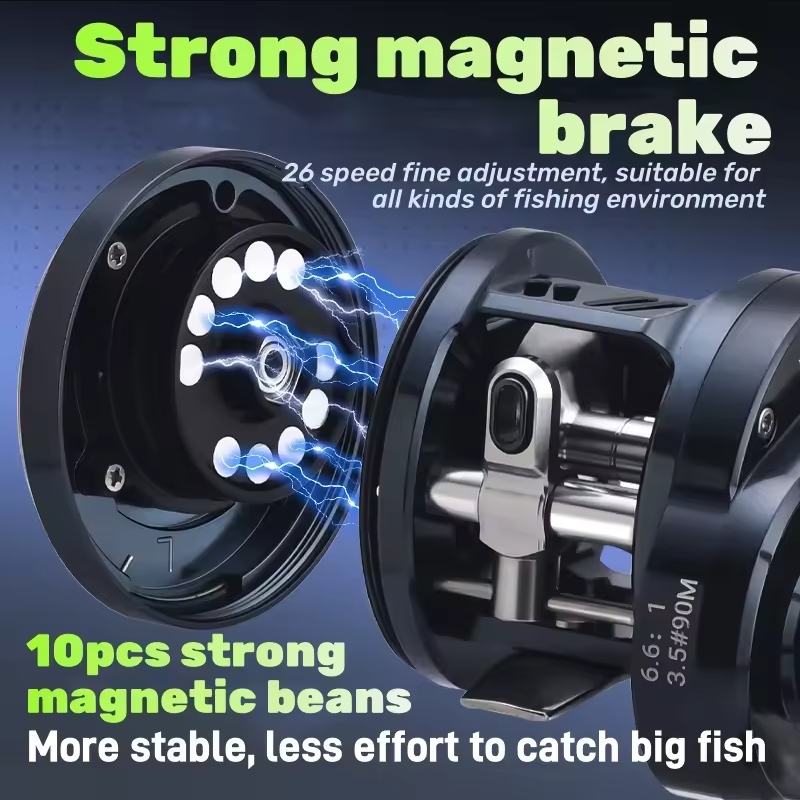 Aluminum Alloy Frame And Knob  - Reel Drag Knob recensione e prezzo