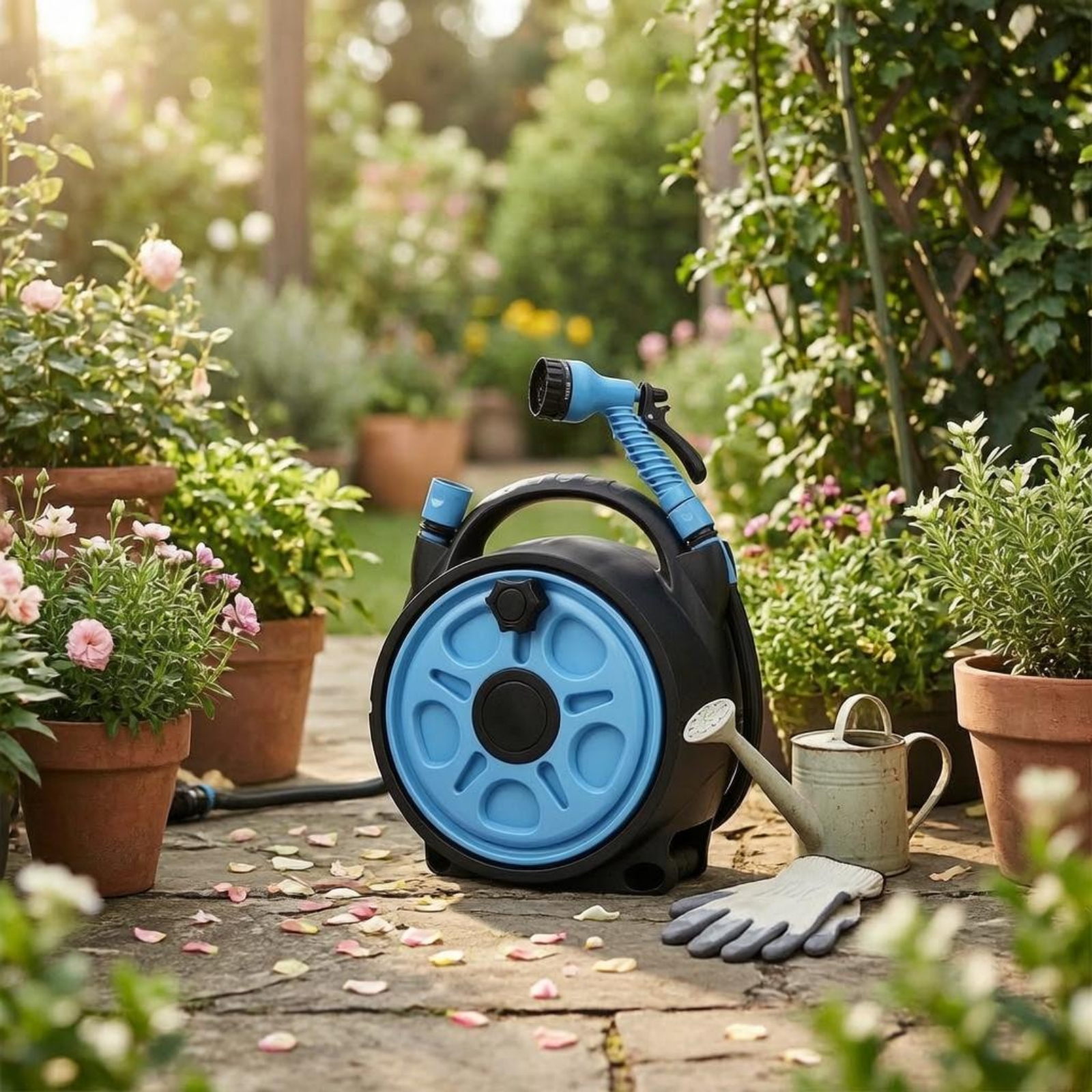 Hose Reel Sprayer Portable Car - Reel Handle recensione e prezzo