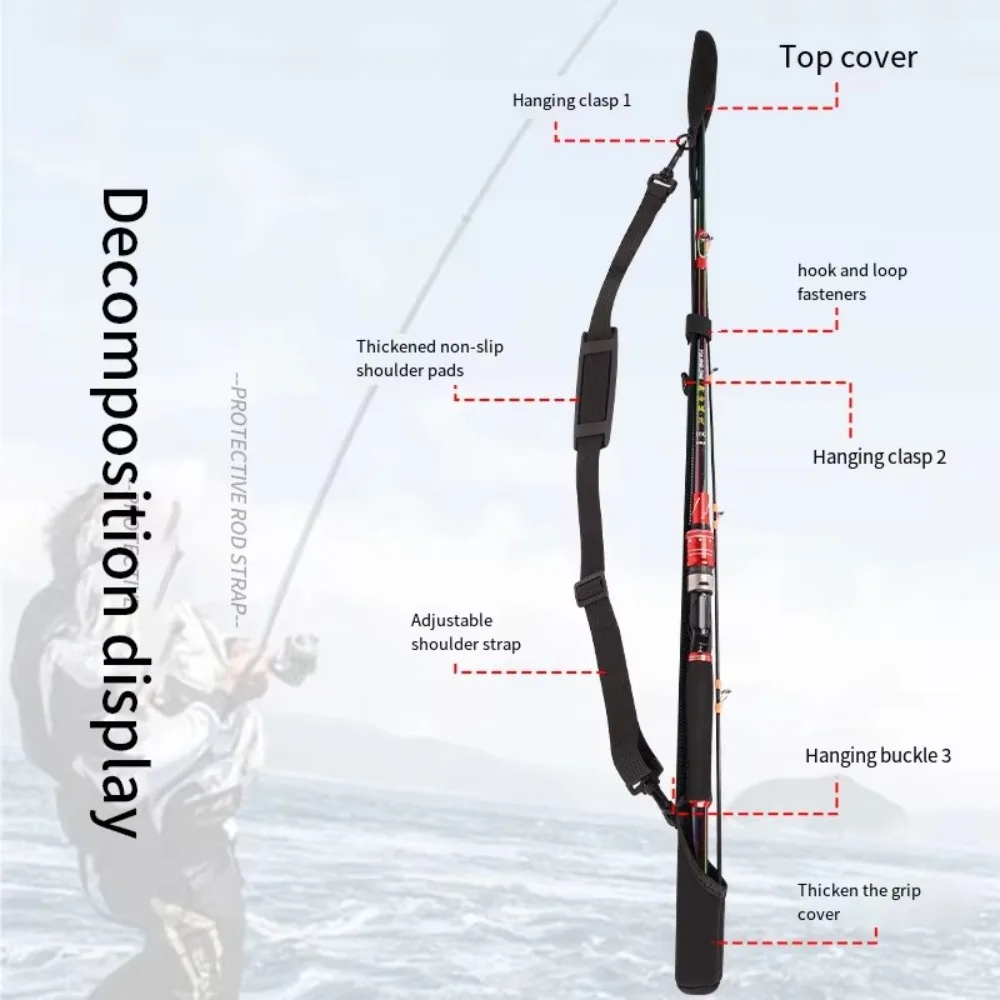 Adjustable Fishing Rod Storage - Reel Bag recensione e prezzo