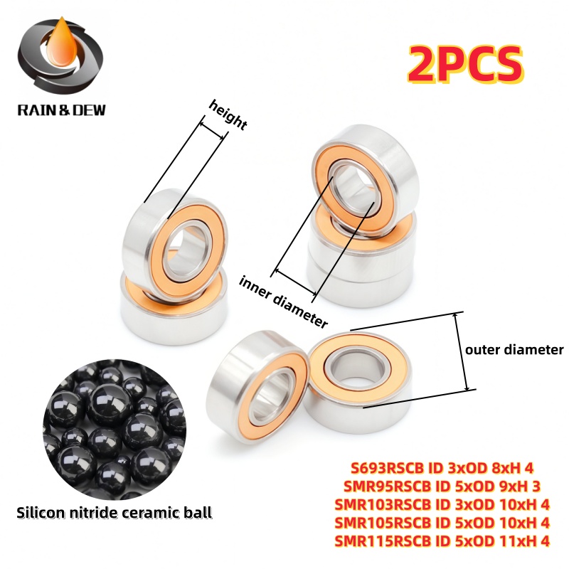 2PCS Miniature Ball Bearing 3x - Spinning Reel recensione e prezzo