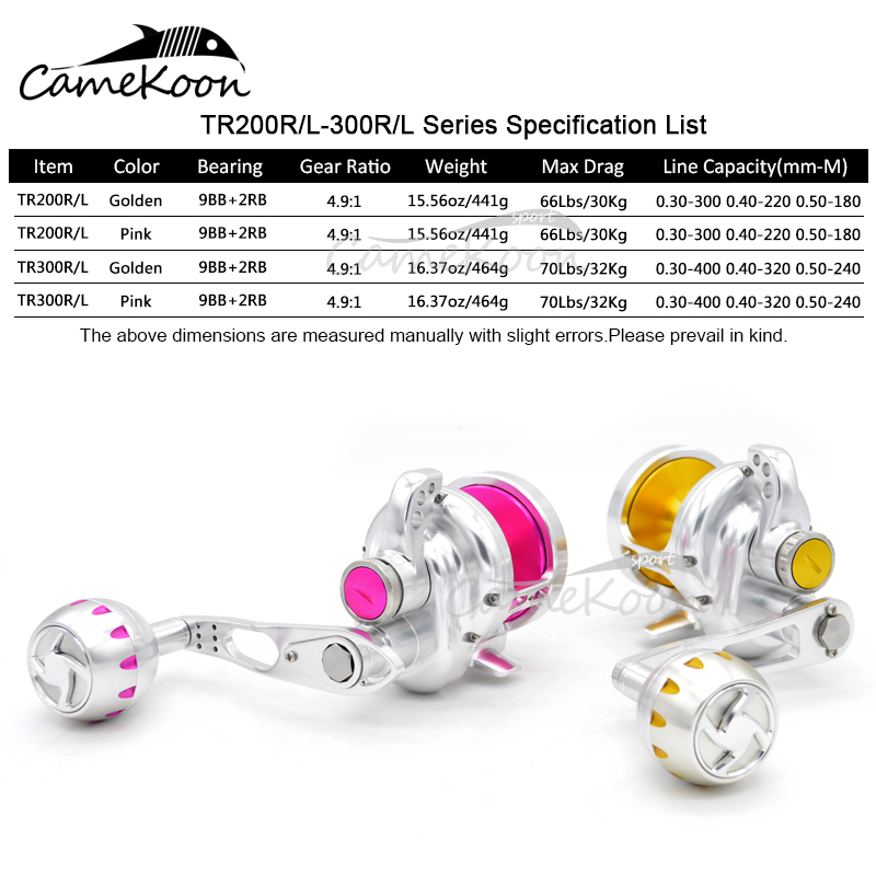 CAMEKOON Slow Jigging Fishing  - Conventional Reel recensione e prezzo