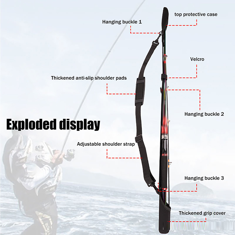Portable Fishing Rod Shoulder  - Reel Bag recensione e prezzo