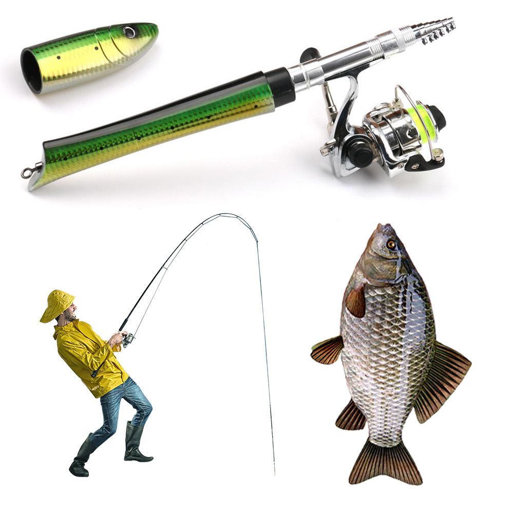 Portable Fish Shaped Fishing P - Ice Fishing Reel recensione e prezzo