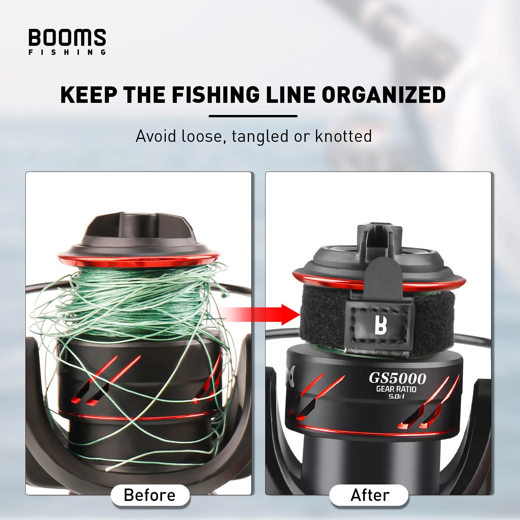 Booms Fishing SB1 4Pcs Spinnin - Reel Case recensione e prezzo