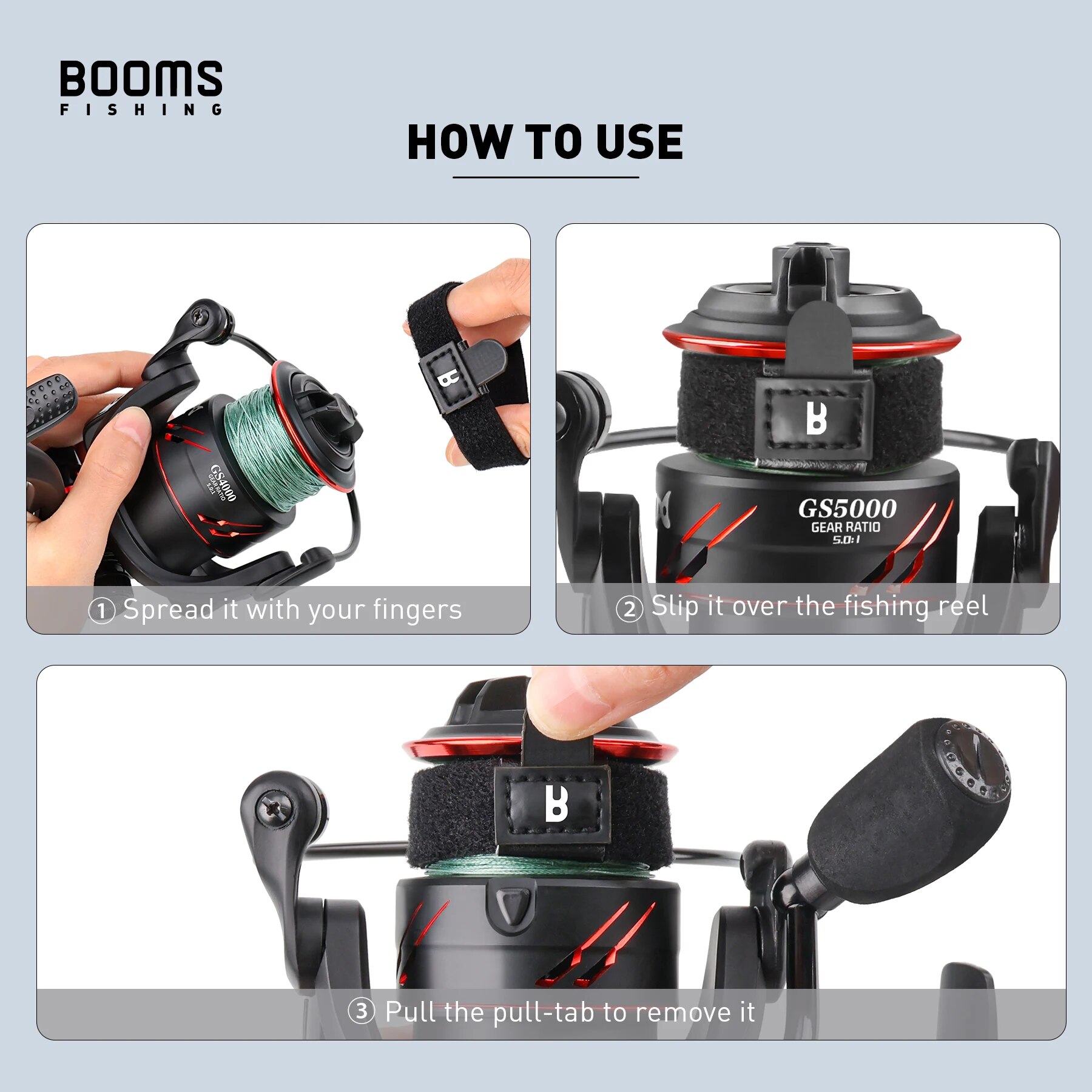 Booms Fishing SB1 4Pcs Spinnin - Reel Case recensione e prezzo